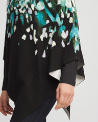 Chico's Convertible Knit Boatneck Poncho