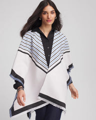 Chico's Woven Reversible Ruana