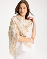 Chico's Foiled Oblong Scarf