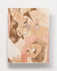 Chico's Neutral Floral Oblong Scarf