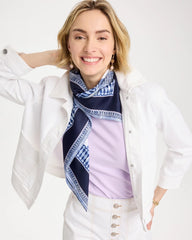 Chico's Ellie Sprigs Square Scarf