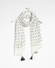 Chico's Fringe Oblong Scarf