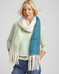 Chico's Cozy Ombre Oblong Scarf