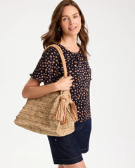 Chico's Chico's x Romi Boho 4-Tassel Tote