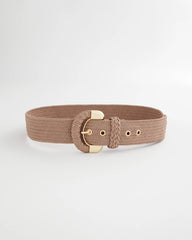 Chico's Satin Stretch Metal Belt