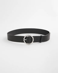 Chico's Silver Dot Trouser Belt