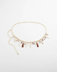 Chico's Novelty Beaded Chain Belt