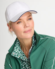 Chico's Baseball Piping Perforated Sport Hat