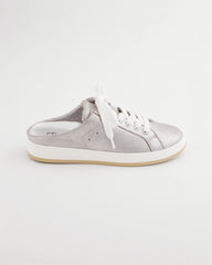 Chico's Metallic Snap Slip-On Sneakers