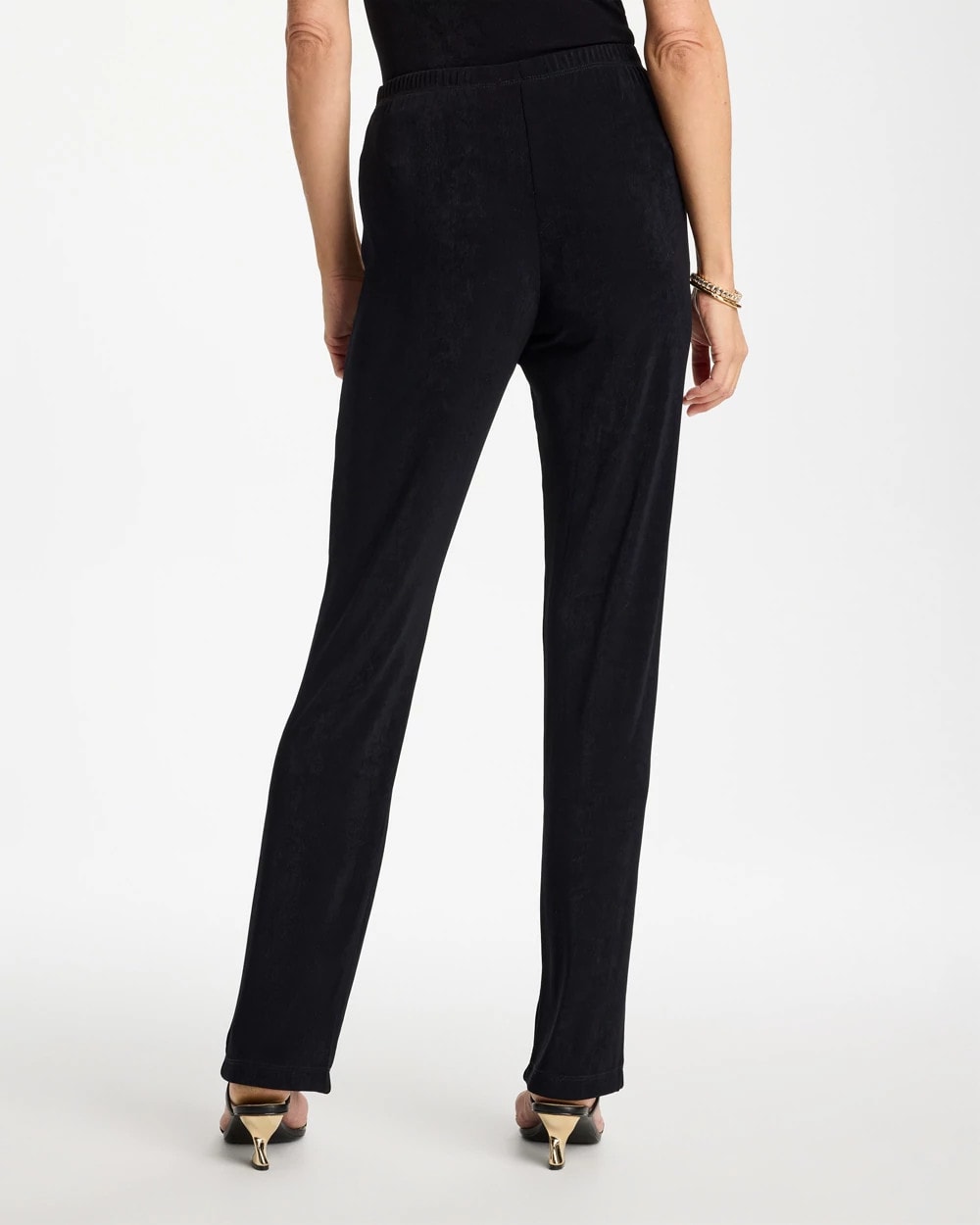 Chico's Petite Travelers™ Crinkle Textured Pants