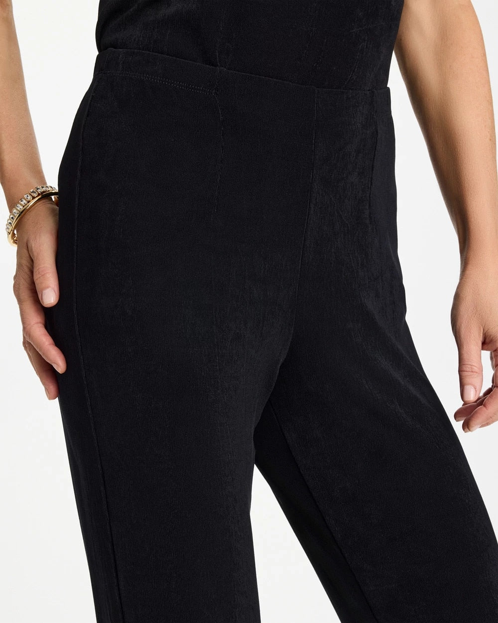 Chico's Petite Travelers™ Crinkle Textured Pants