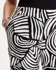 Chico's Geo Pull-On Wide-Leg Linen Pants