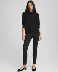 Chico's Brigitte™ Slim Ankle Jacquard Pants