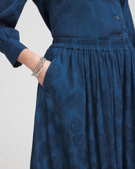 Chico's Jacquard Culotte Wide-Leg Pants