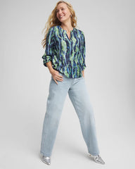 Chico's Petite Pull-On Wide-Leg Jeans