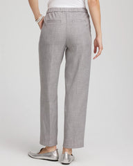 Chico's Shimmer Straight Tapered Ankle Pants