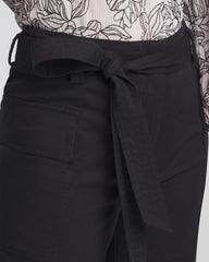 Chico's Belted Twill Utility Cropped Pants