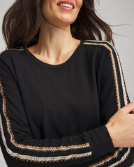 Chico's Zenergy® Lattice-Trim Pullover Top