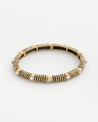 Chico's Goldtone Stretch Bracelet