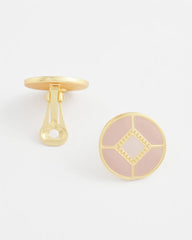 Chico's No Droop® Enamel Clip-On Earrings