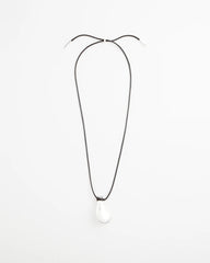 Chico's Silvertone Adjustable Pendant Necklace