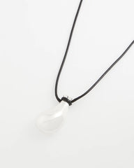Chico's Silvertone Adjustable Pendant Necklace