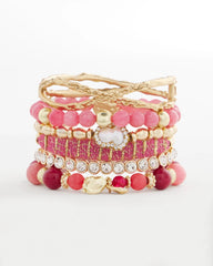 Chico's Thread Wrapped Cuff Bracelet