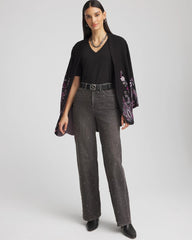 Chico's Perfect Elbow Sleeve Tee