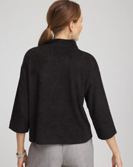 Chico's Jacquard Cozy Turtleneck