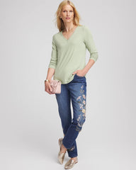 Chico's Touch of Cool™ V-Neck Layering Tee