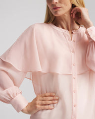 Chico's Georgette Cape Blouse