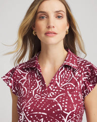 Chico's Zenergy® UPF Printed Polo Top