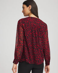 Chico's Lover Girl Georgette Blouse