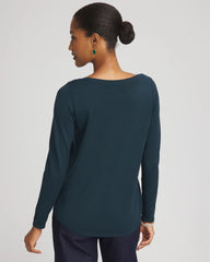 Chico's Ella Boatneck Sweater