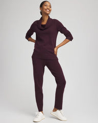 Chico's Zenergy® Luxe Diamante Cowlneck Tunic