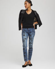 Chico's Relaxed V-Neck Cashmere Sweater