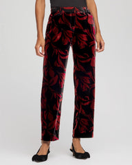 Chico's Velvet Rose Slim Ankle Pants