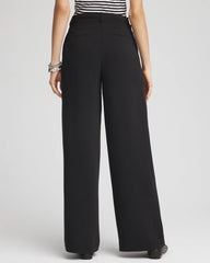 Chico's Crepe Pleated Relaxed Pants