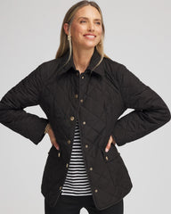 Chico's Quilted Barn Jacket