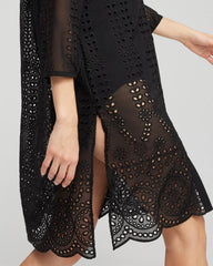 Chico's Shirt Dress Swim Coverup