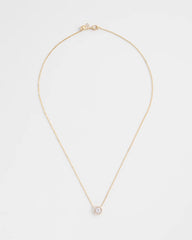 Chico's Gold Tone Drop Stone Necklace