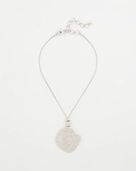 Chico's Short Silver Pendant