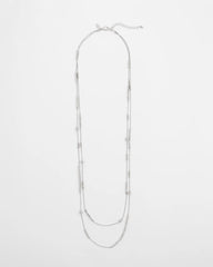 Chico's Hexie Multi-Strand Necklace