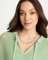 Chico's Teardrop Tennis Necklace